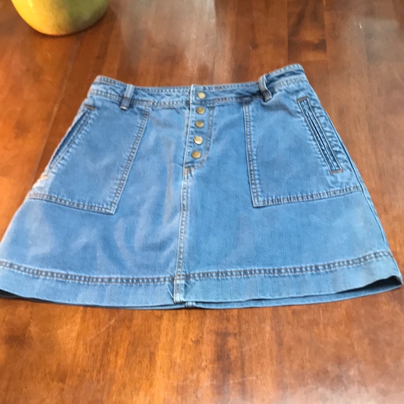 Free People Dresses & Skirts - Free People denim mini skirt